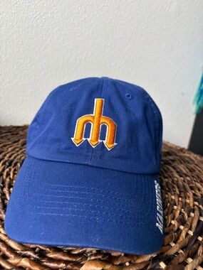 Seattle Mariners Retro Trident MLB adjustable hat - One Size